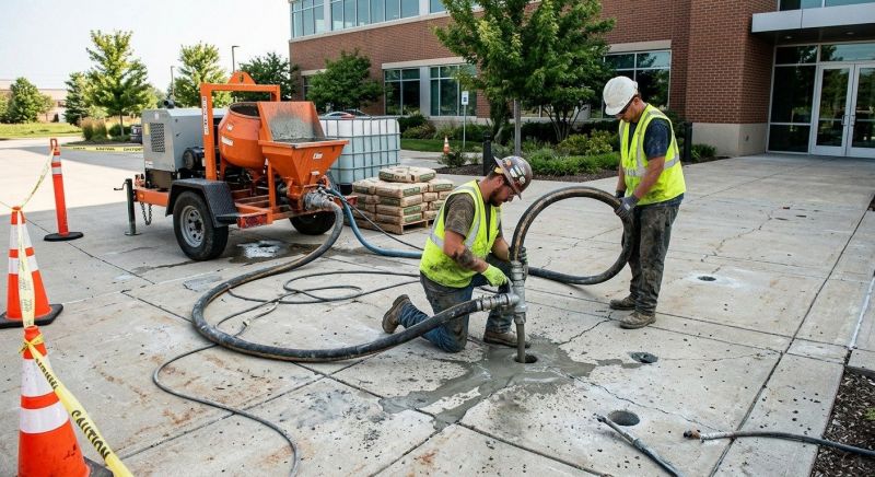 Concrete Leveling Service